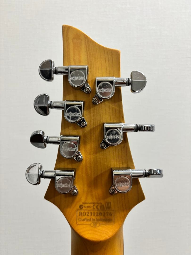 ☆値下中☆SCHECTER C-7 DELUXE SBK 7弦ギター