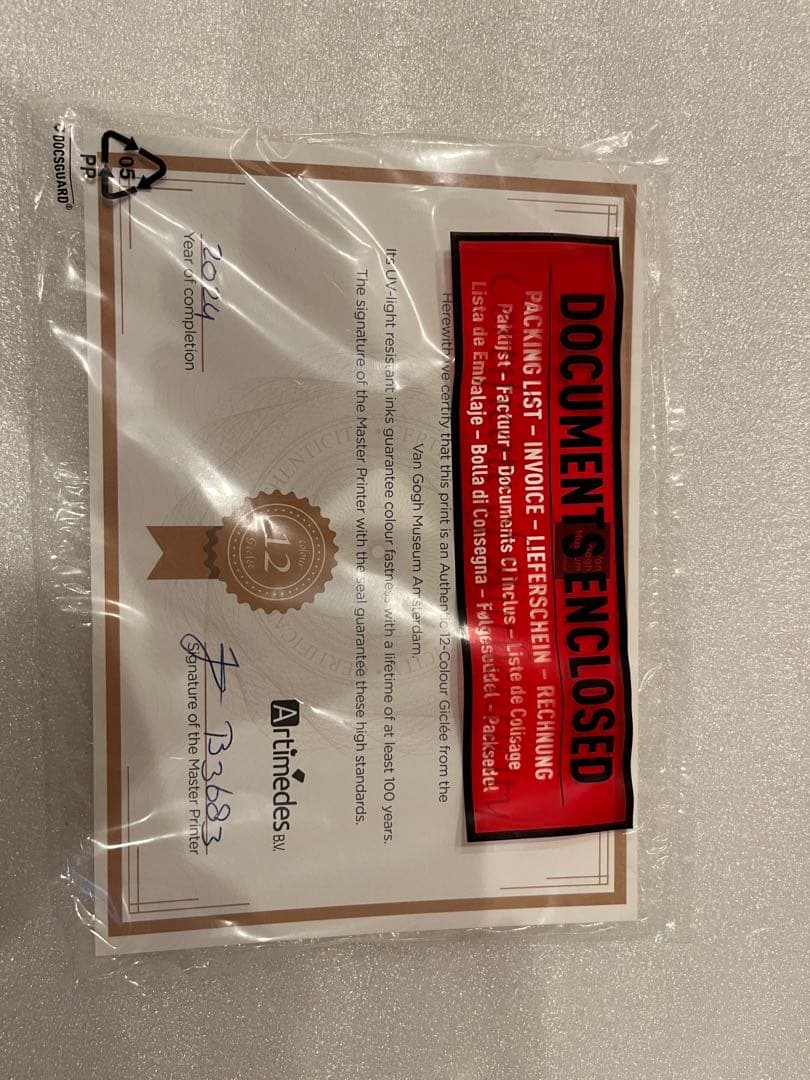 ゴッホ美術館 ピカチュウ　Mサイズ　キャンバスアート