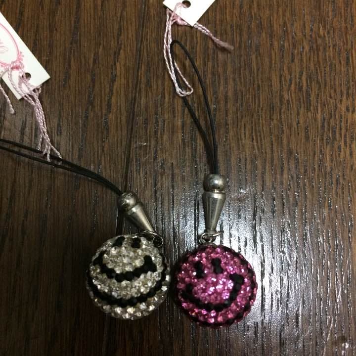 ニコちゃんマークはの携帯ストラップセット ニコちゃんマーク ニコ