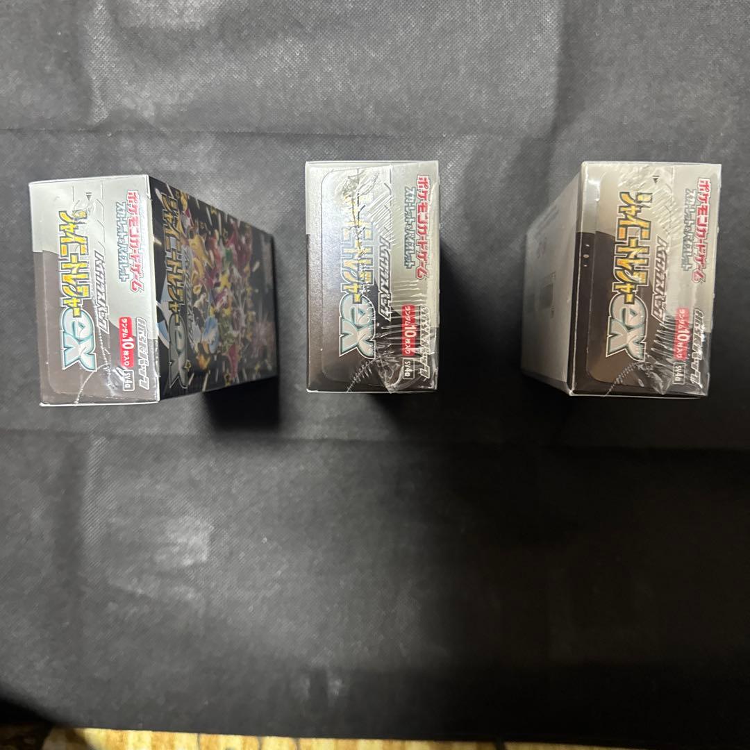 ポケモンカードゲーム ハイクラスパックシャイニートレジャーex 3BOX