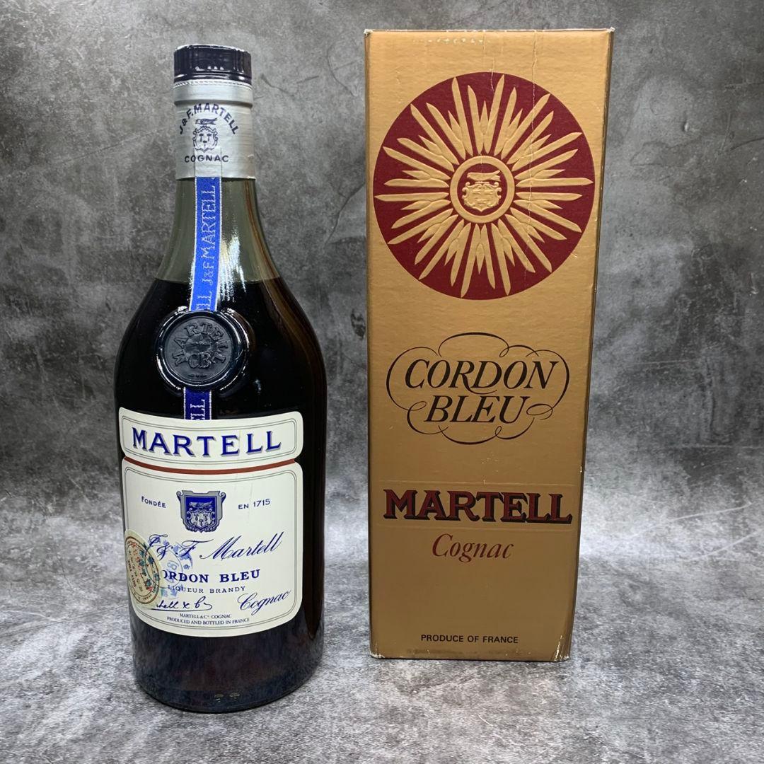J105 MARTELL CORDON BLEU マーテルコルドンブルー旧ラベル マーテル コルドンブルー 旧ボトル 700ml 箱付き | お酒買取エイブイ