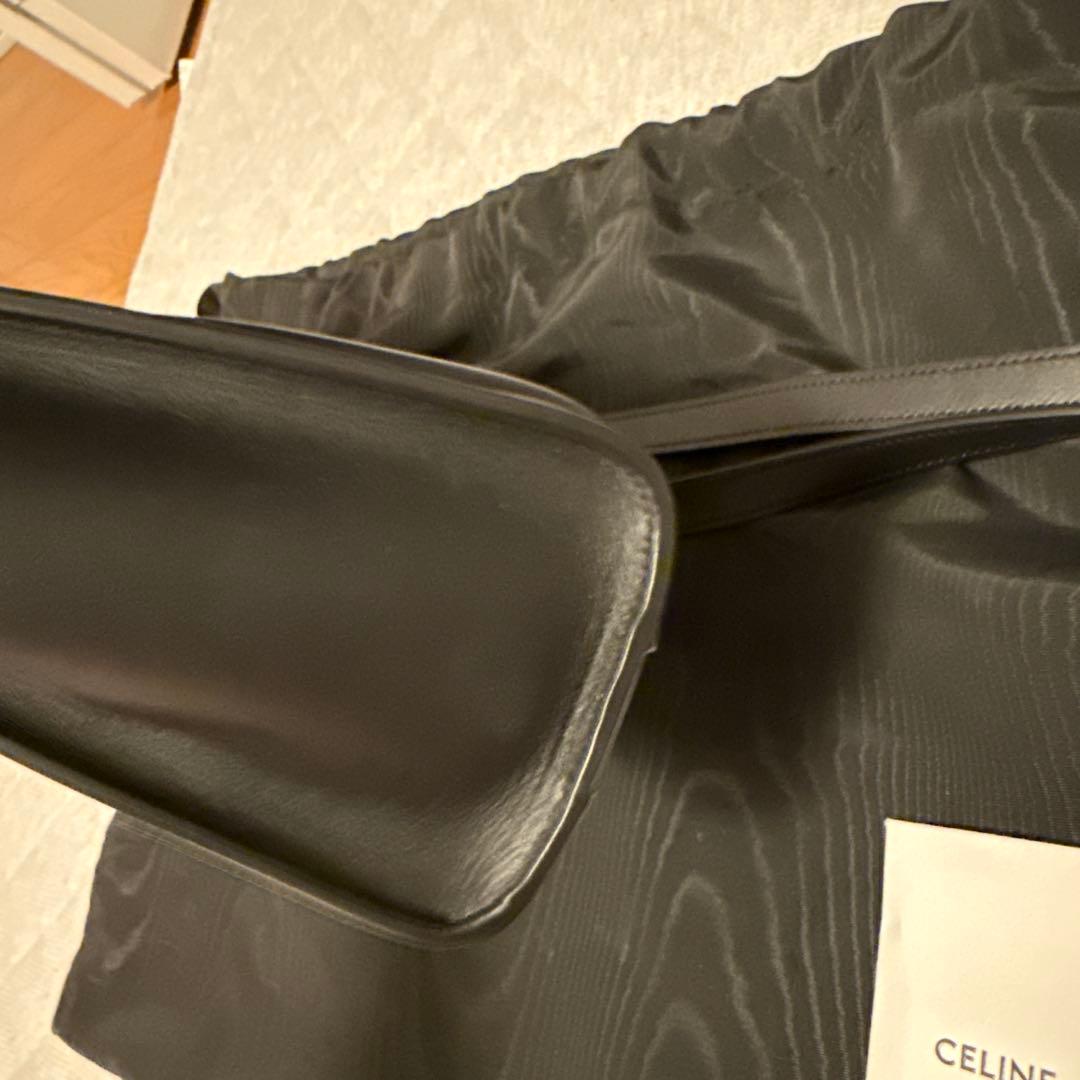 セリーヌ　ナノラゲージ　ブラック　スムーススキン　ゴールド金具