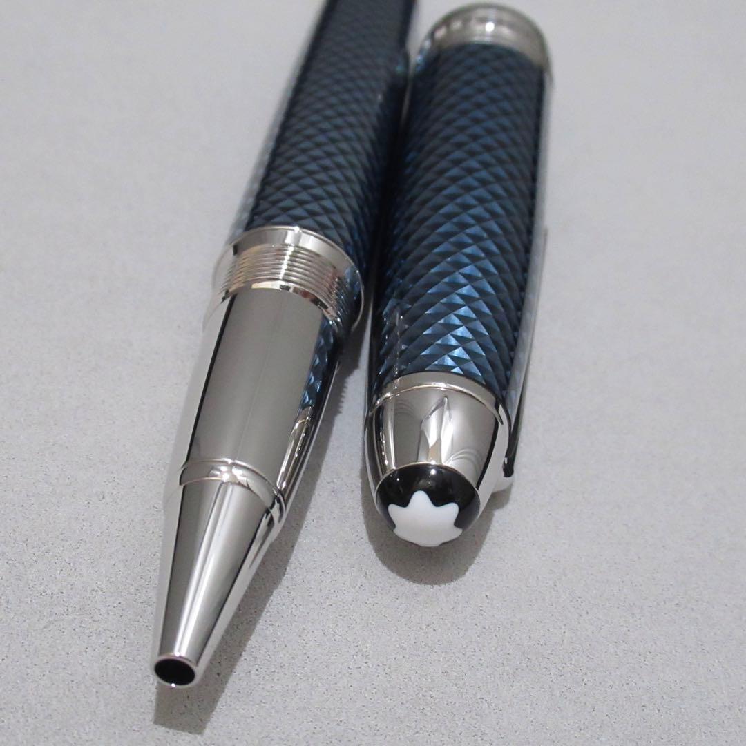 モンブラン ローラーボール 162 グレイシャー ブルーグレー 129394