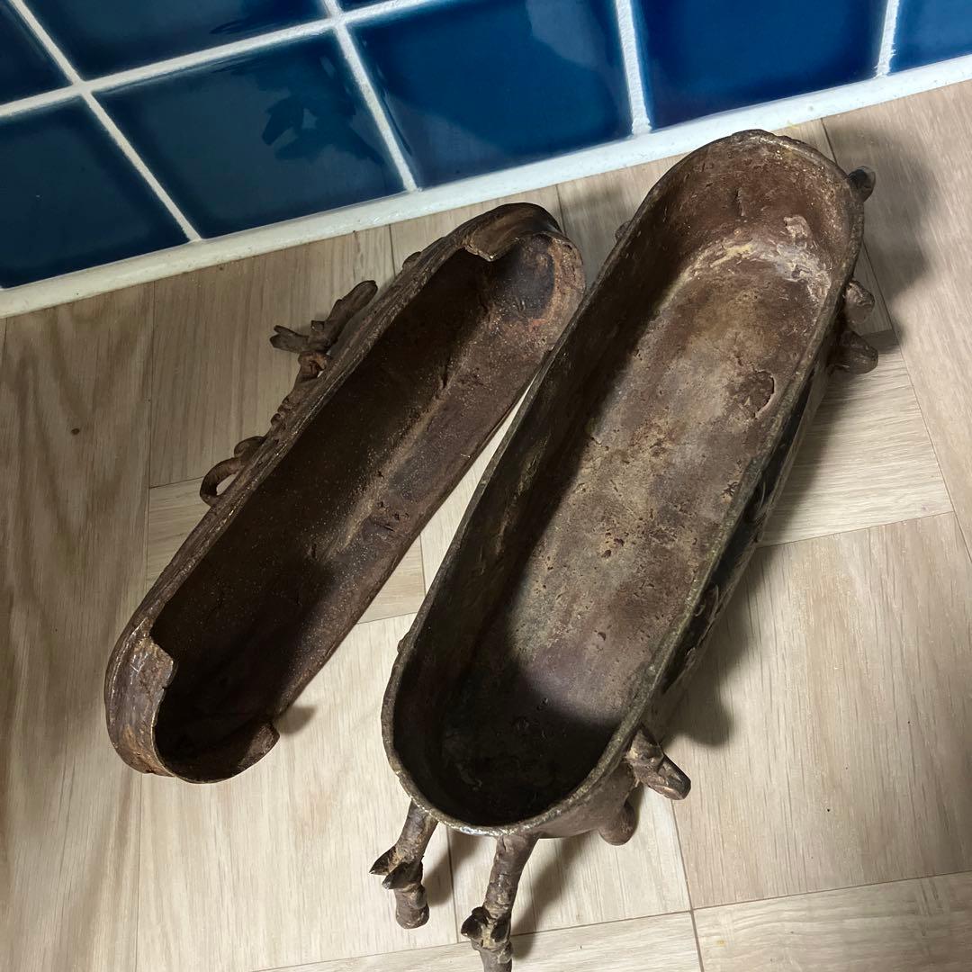 マリ ドゴン族 金属製 ケース マリ ドゴン族 金属製 ケース