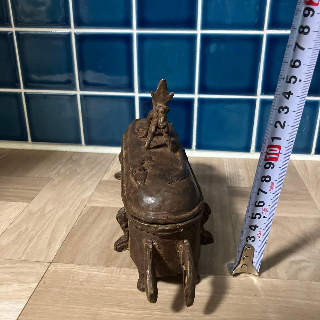 マリ ドゴン族 金属製 ケース マリ ドゴン族 金属製 ケース