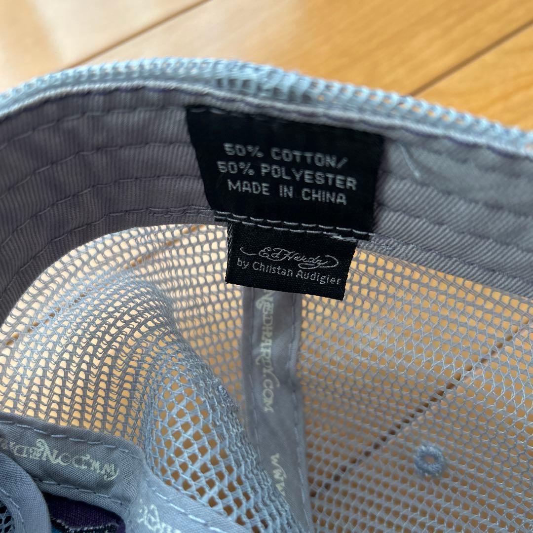 BoA × Ed Hardy コラボ キャップ 完全受注生産 限定品 パープル - メルカリ