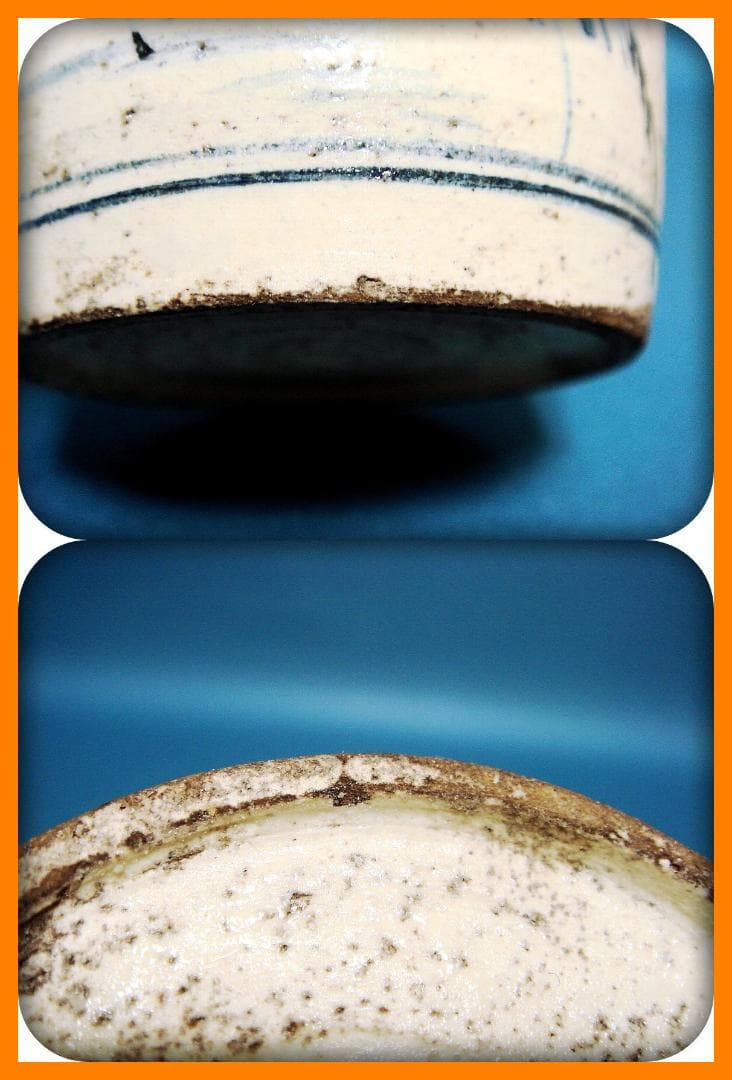 802『染付 鷺 柳 蕎麦猪口』 /骨董品 古美術 アンティーク 古玩の通販