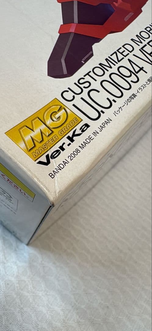 MG シナンジュ Ver.Ka 赤バンダイ 当時品