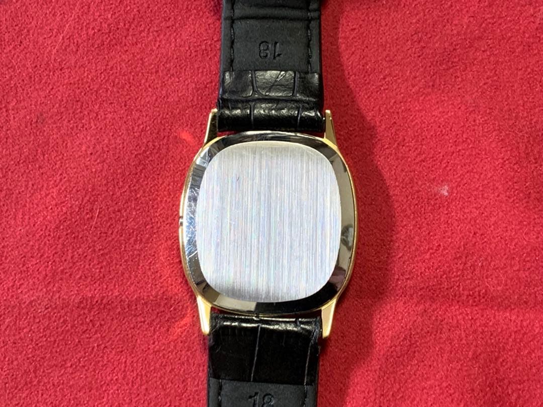 ⭐️稼働品⭐️電池交換済⭐️オメガ　デビル　1365 プッシュ式リューズ　メンズ腕時計