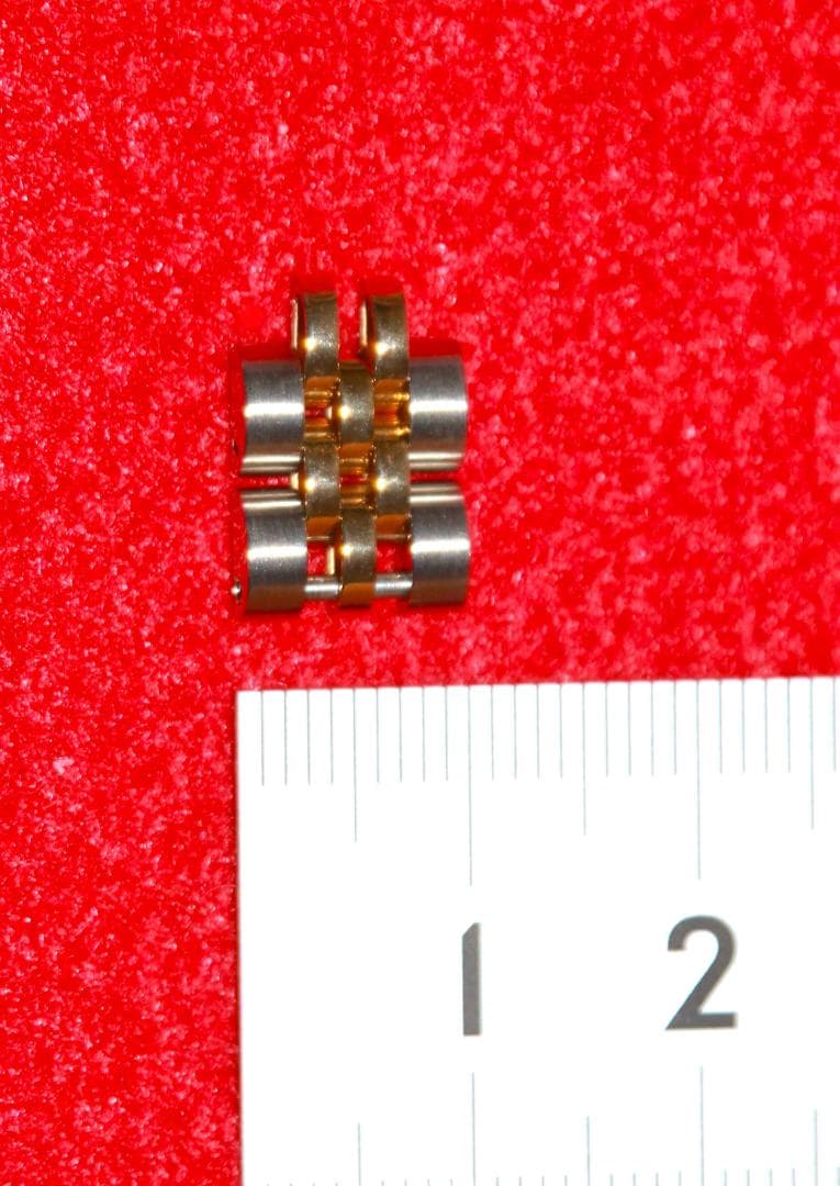 ロレックス デイトジャスト K18YG/SSコンビコマ（レディース用）2個