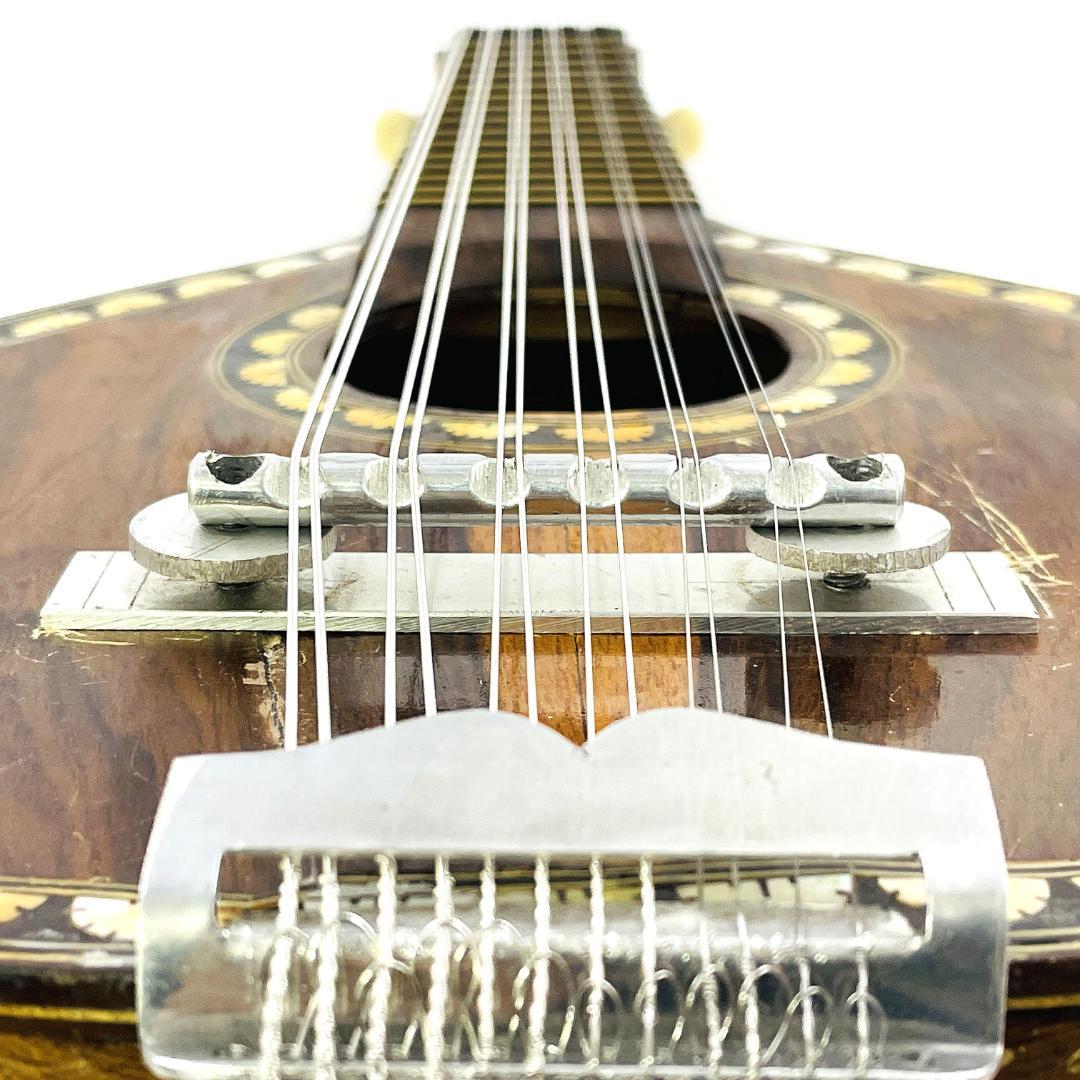 バンドゥリア 12弦 民族楽器 マンドリン系 ギター【整備済 ダメージ