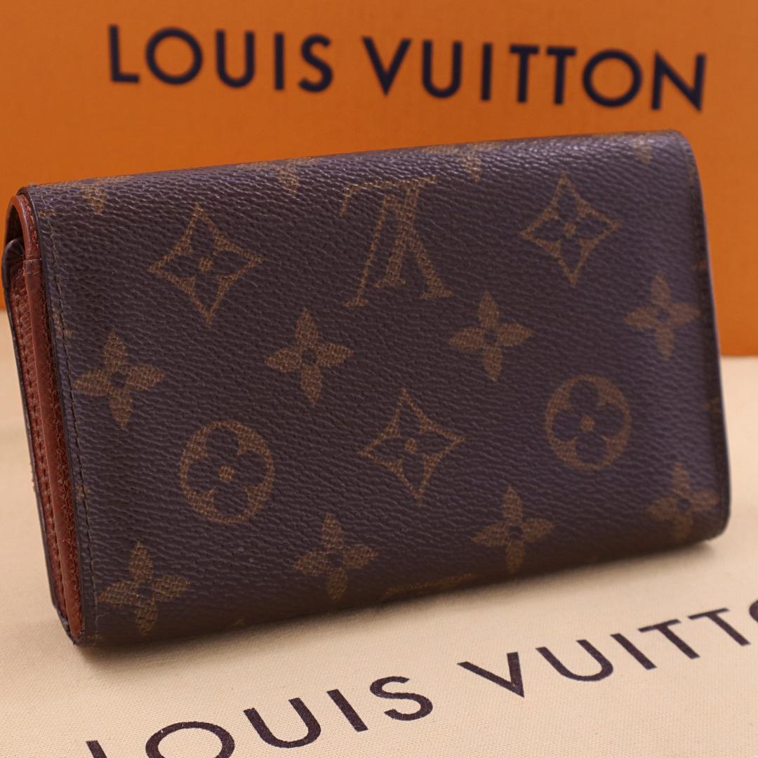 ルイ ヴィトン モノグラム ポルトモネ ビエ トレゾール 二つ折り財布