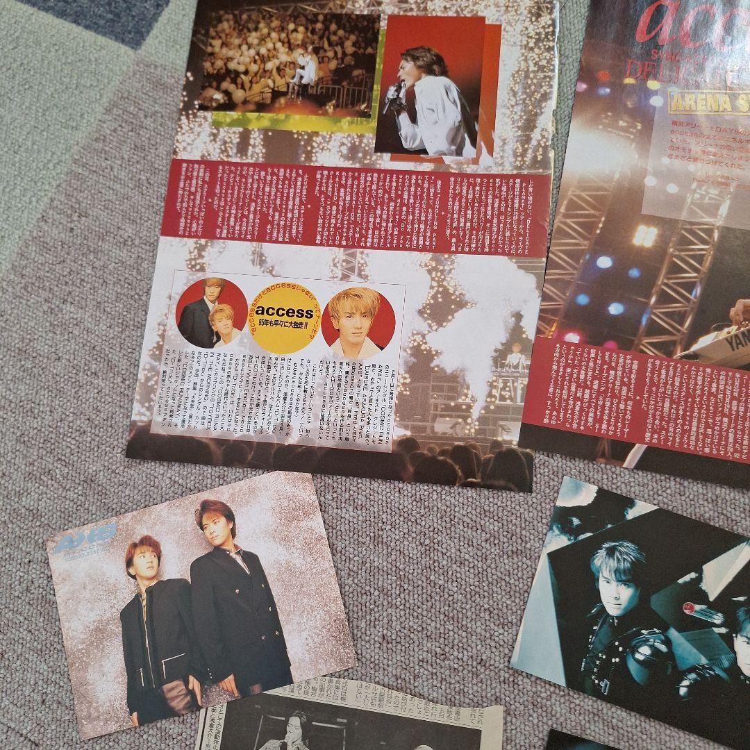 access 浅倉大介、貴水博之 切り抜き ポストカード - メルカリ