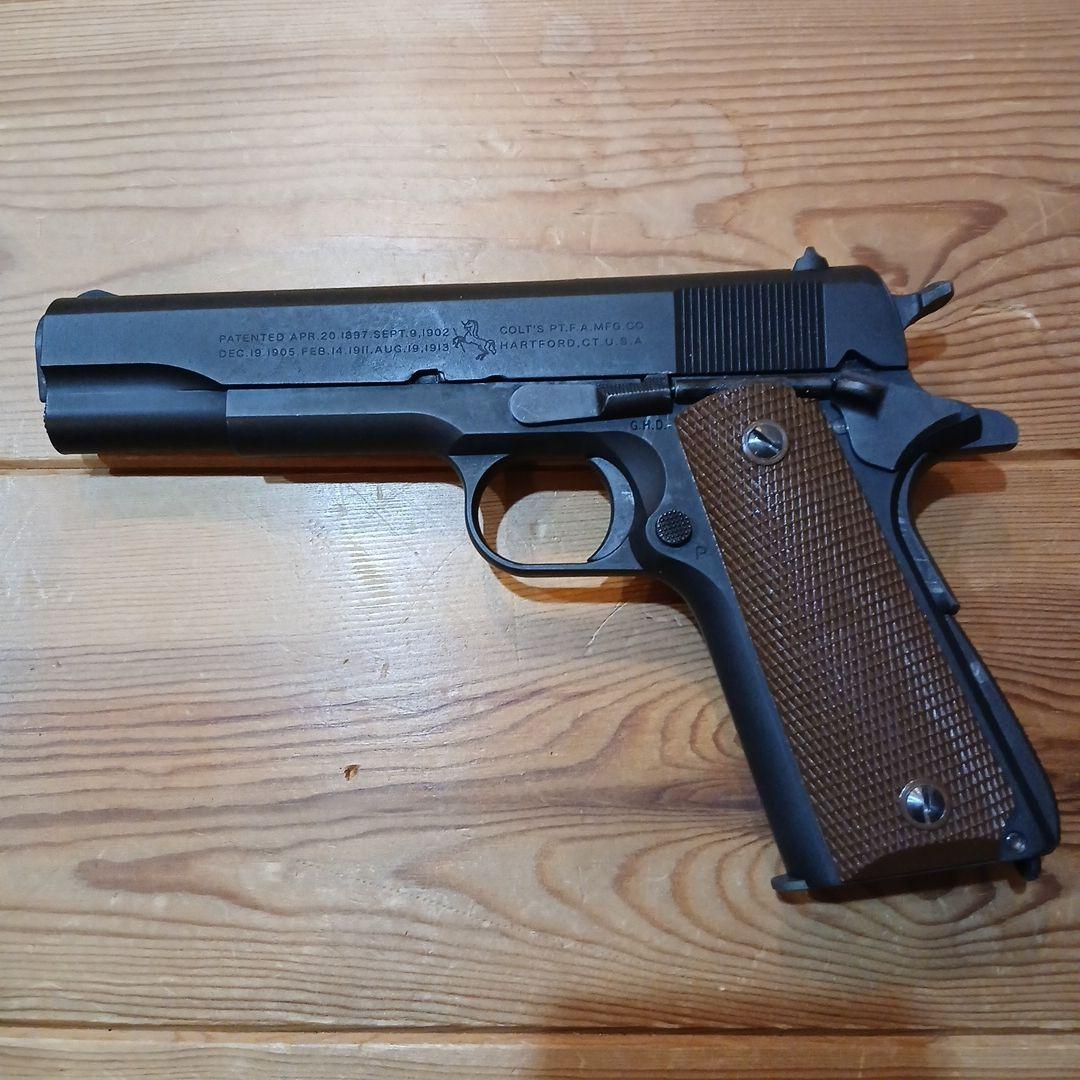 CAW M1911A1 プラスチックモデルガン 45Auto　CAW オリジナル