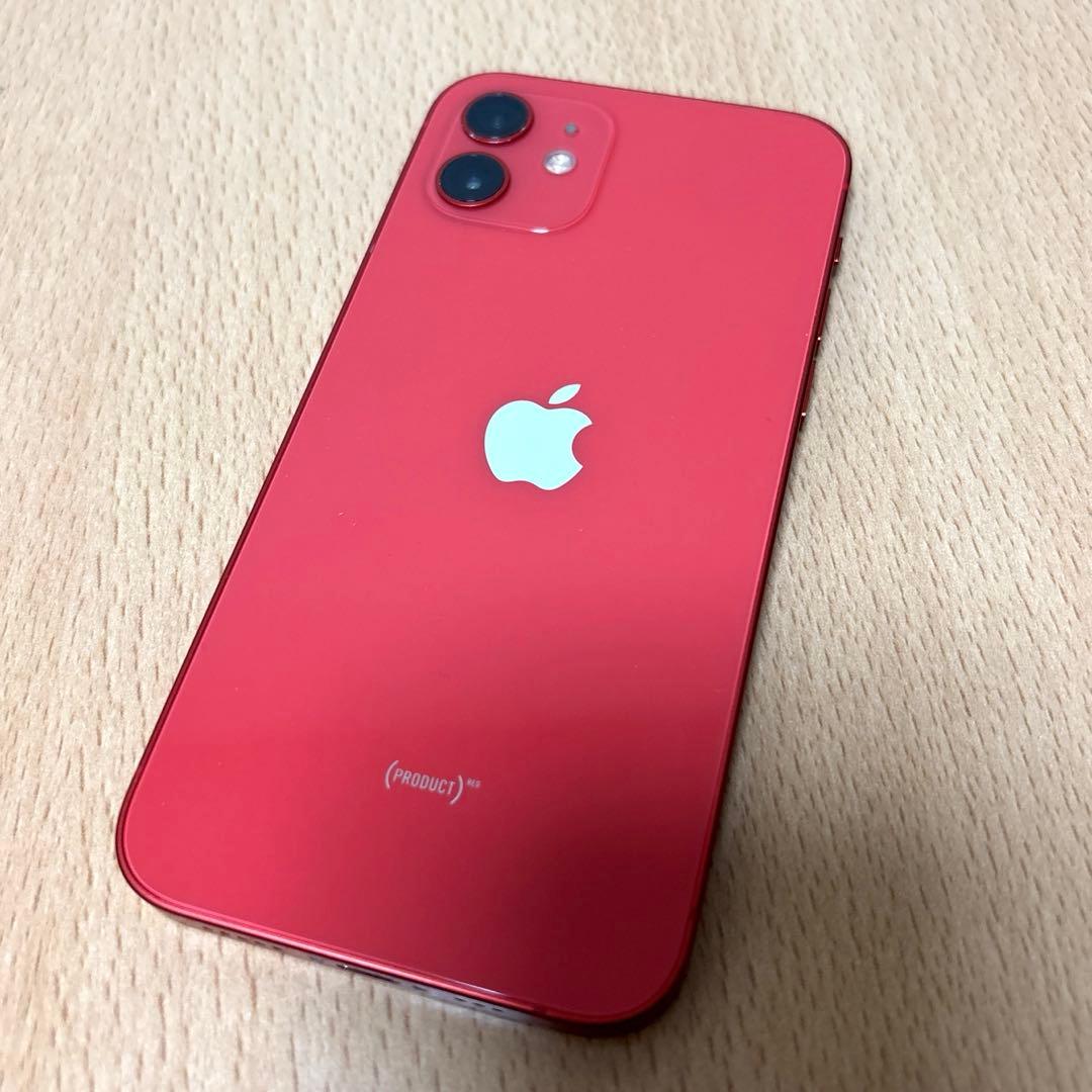 Apple iPhone 12 (PRODUCT)RED 本体
