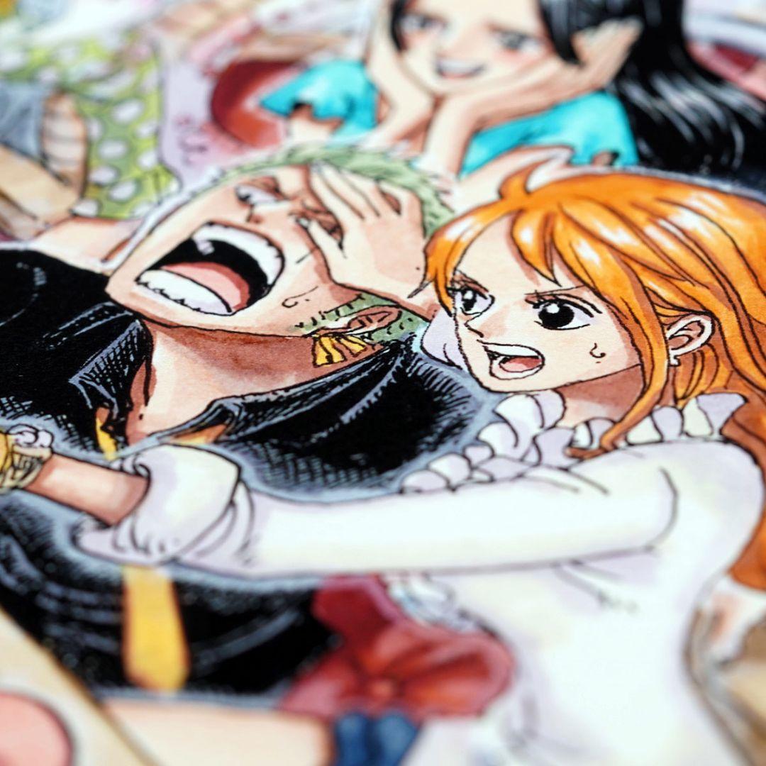 世界20部限定　ワンピース NFT 集英社漫画アートへリテージ 2枚セット