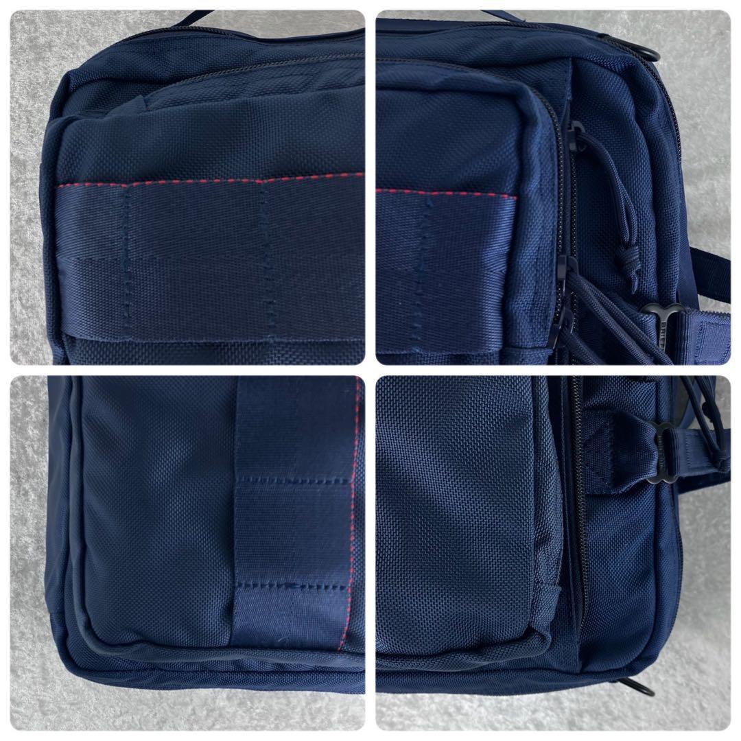 美品 ブリーフィング ビームス 別注 ネオトリニティライナー ネイビー ビジネス