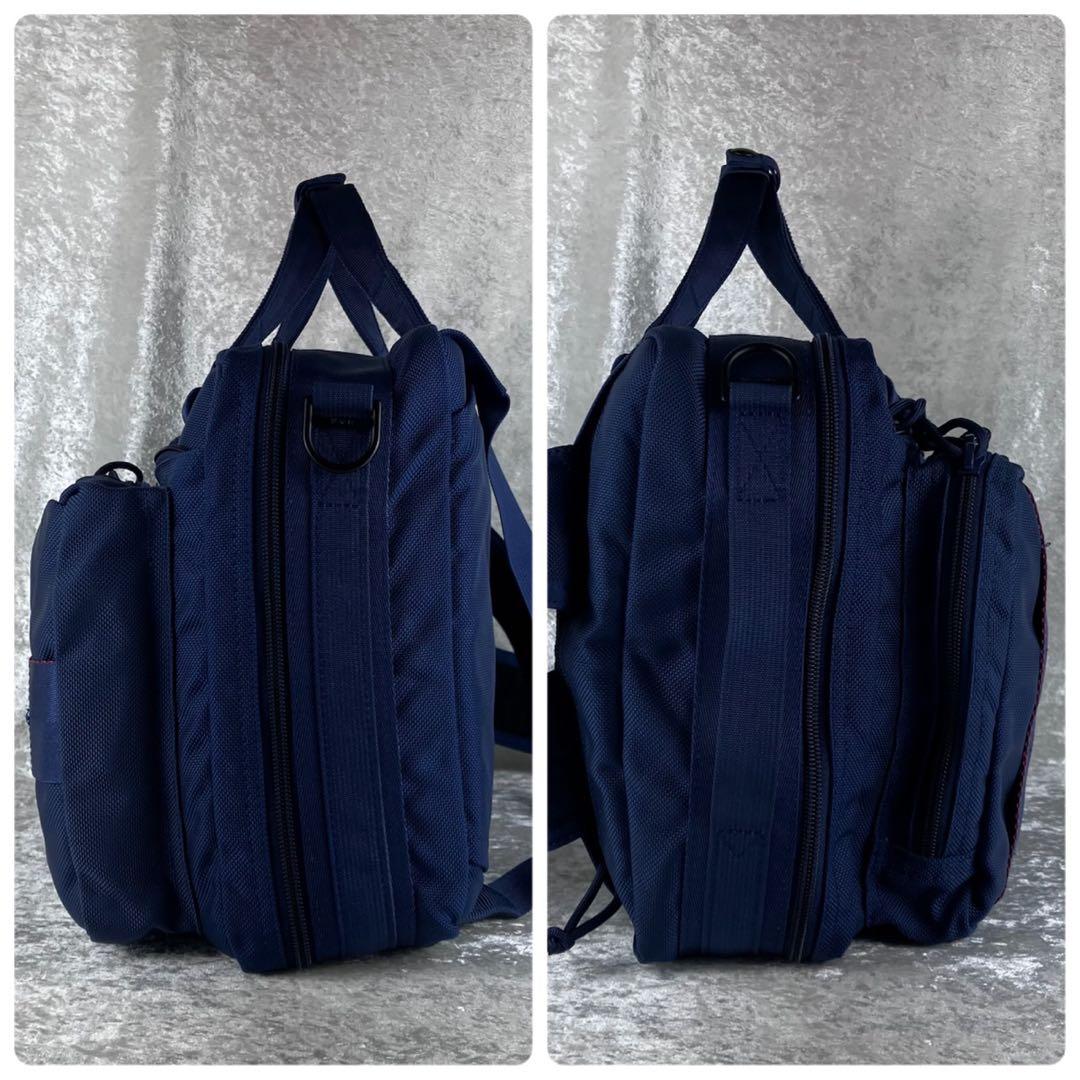 美品 ブリーフィング ビームス 別注 ネオトリニティライナー ネイビー ビジネス