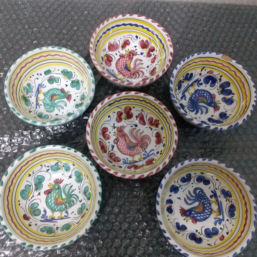 イタリア デルータ製 マヨルカ焼き 16点セット 陶器 飾り皿 工芸品