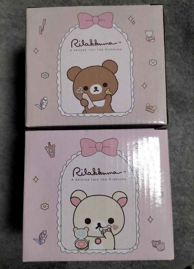 コリラックマ　チャイロイコグマMakeup Rilakkuma　マグカップset