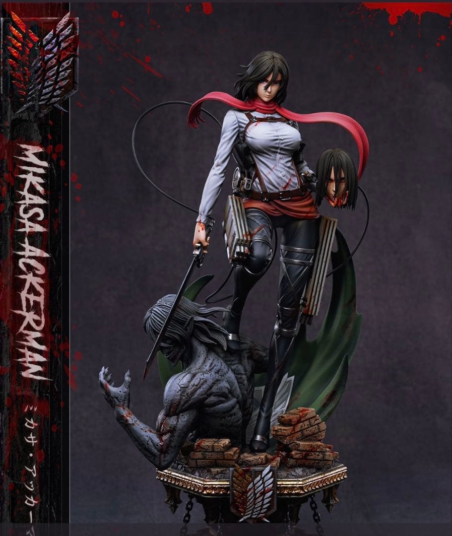 良辰LC Studio 進撃の巨人 ミカサアッカーマン　ガレージキット