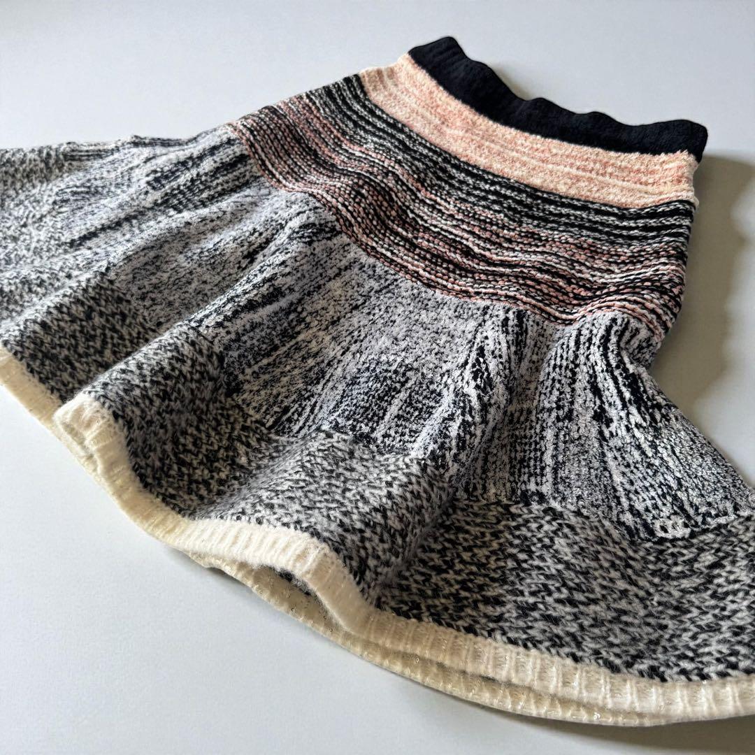 【2024aw完売】マディソンブルー　ニットフレアスカート