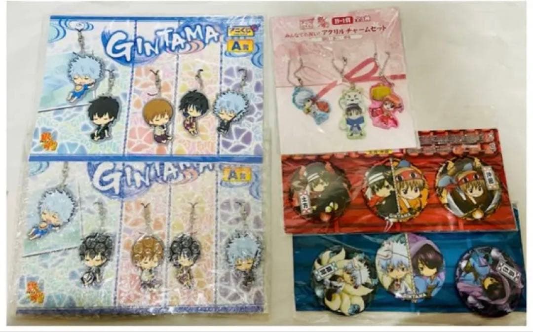 銀魂花鳥風月 j-world 和紙缶バッジ サバゲーアクリルスタンド 等