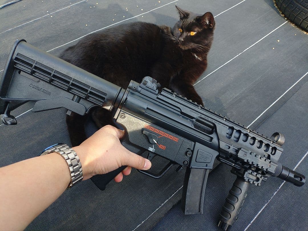 k*n様 マルゼンMP5k ガスガン