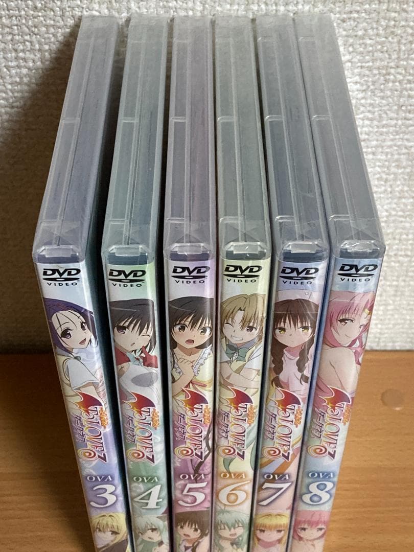 【DVD未開封】To LOVEる -とらぶる- ダークネス 6冊セット おまけ付