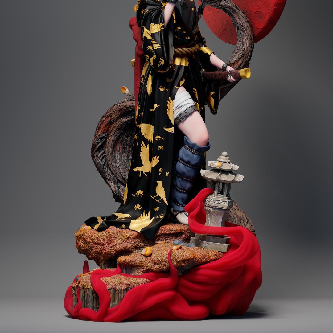 1/9　未塗装未組立　【オニ オリジナル CA3D】フィギュア　ガレージキット