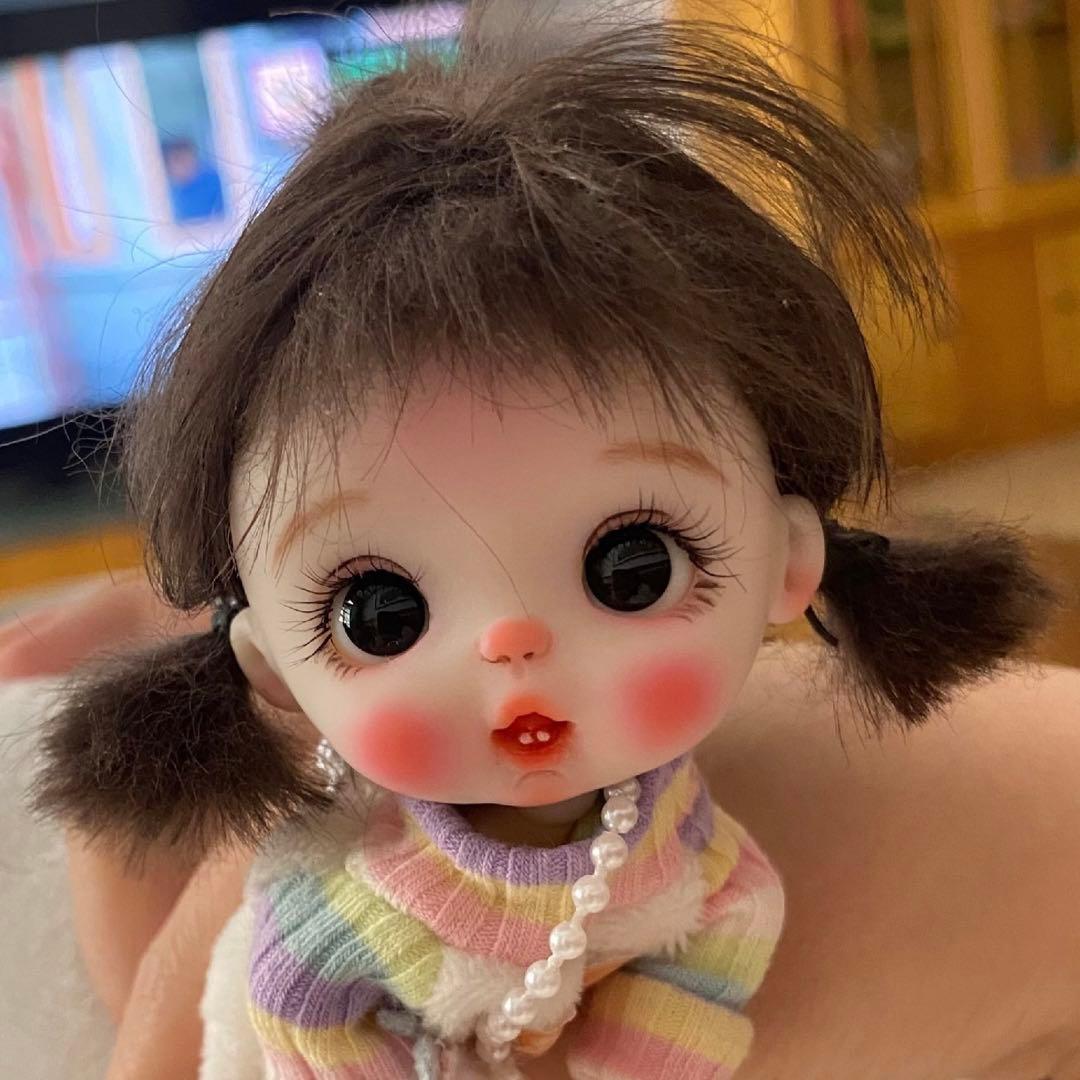 オビツ11ドール創作人形ob11ドール粘土ドール ヘッドのみ