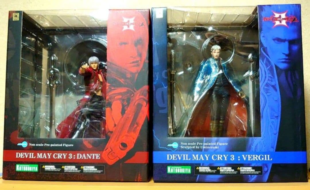 コトブキヤ デビルメイクライ 3 ダンテ バージル フィギュア - メルカリ