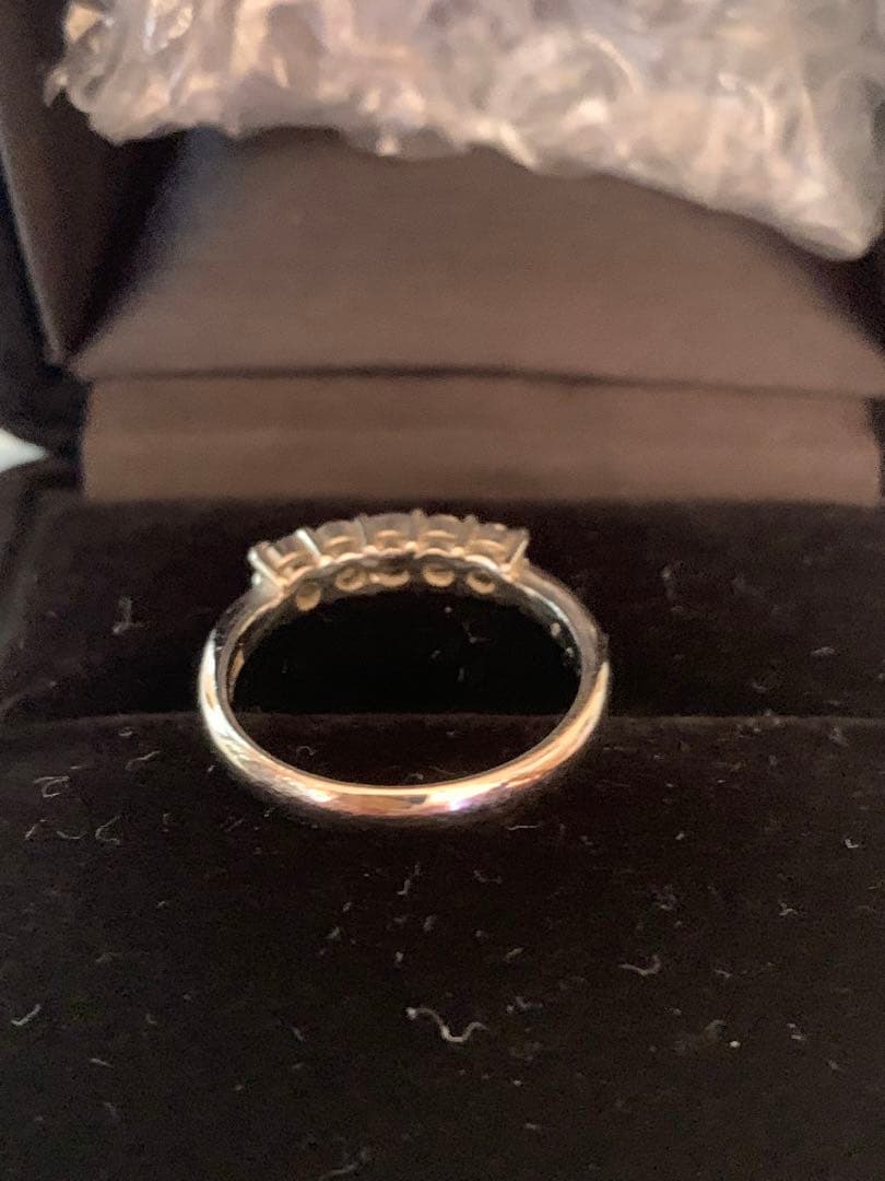 サファイア.ダイヤリング美品