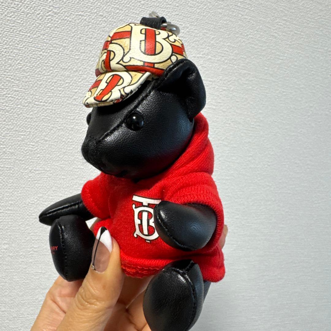 BURBERRY 帽子付きテディベア　キーホルダー　トーマス