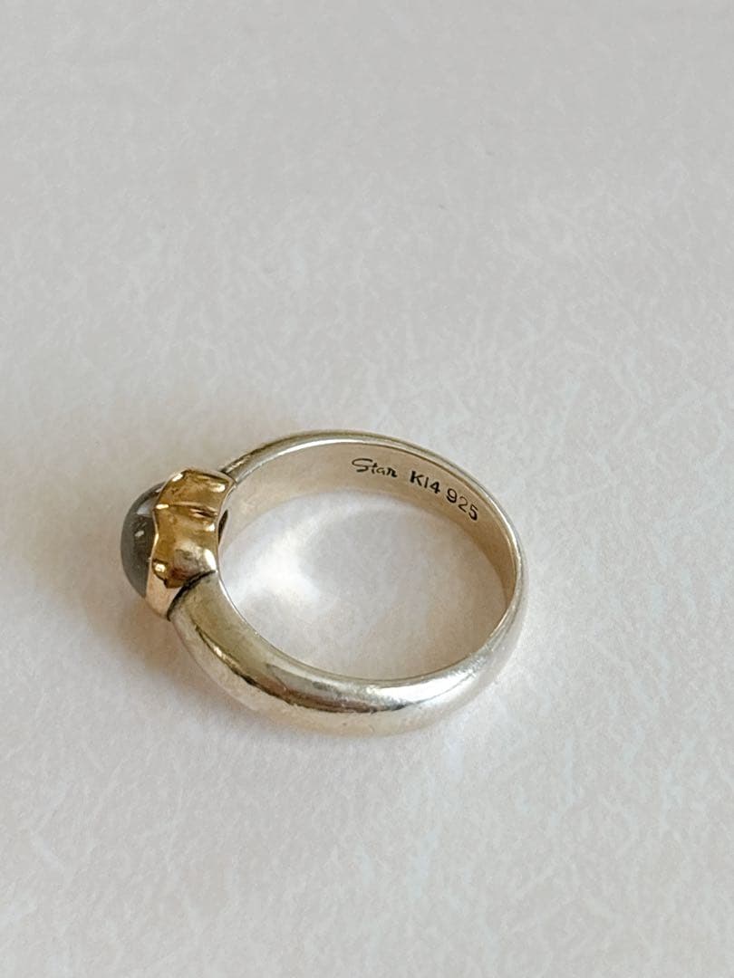 STAR JEWELRY K14×925 9号