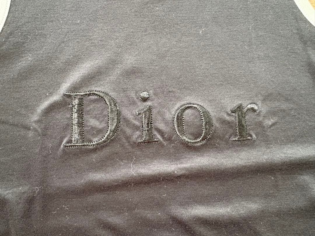 Dior ブラック タンクトップ M