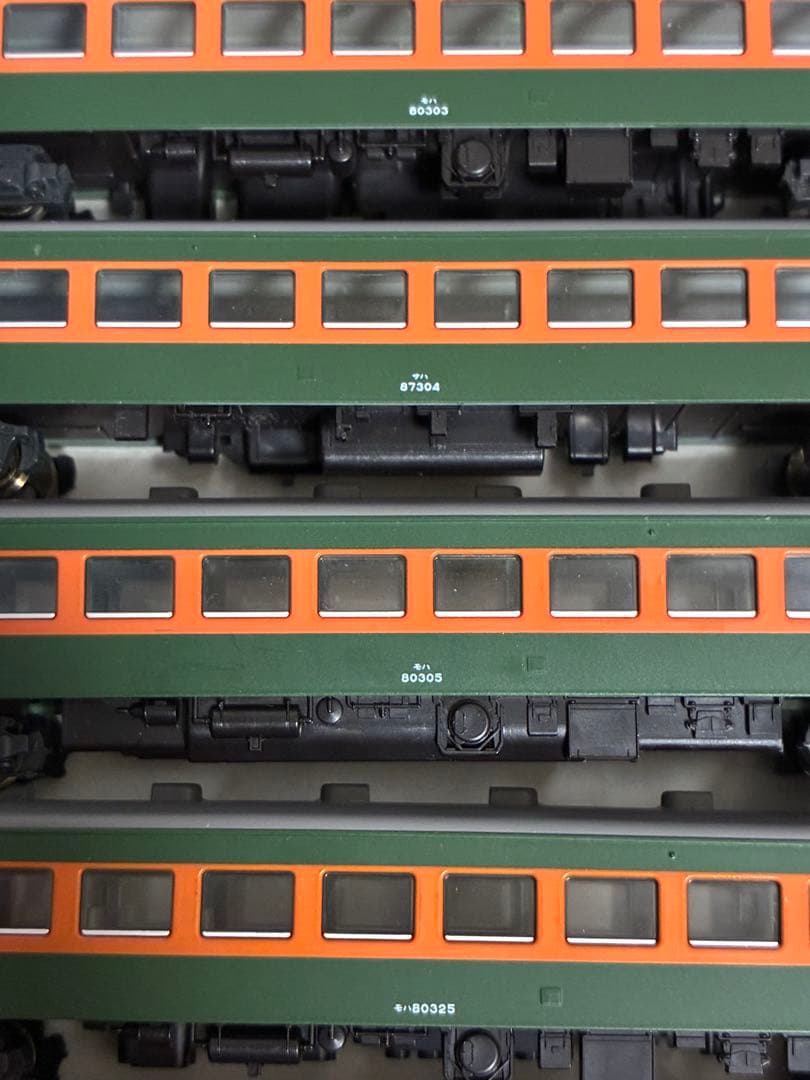 か*照様 国鉄80系電車　10両　kato ライト点灯動力動作確認済　ジャンク品