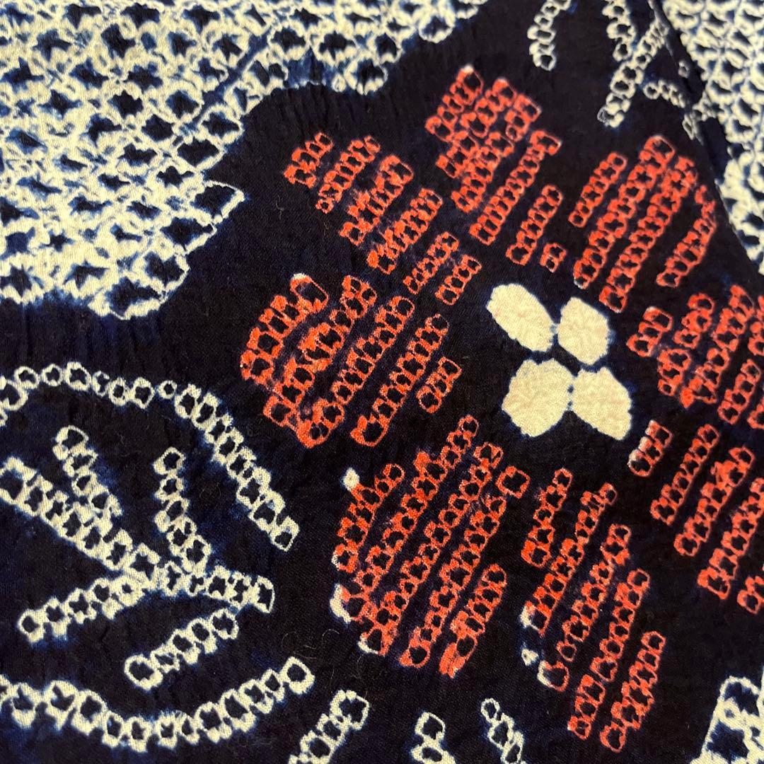 2 9 絞り浴衣　リメイク用　まとめて