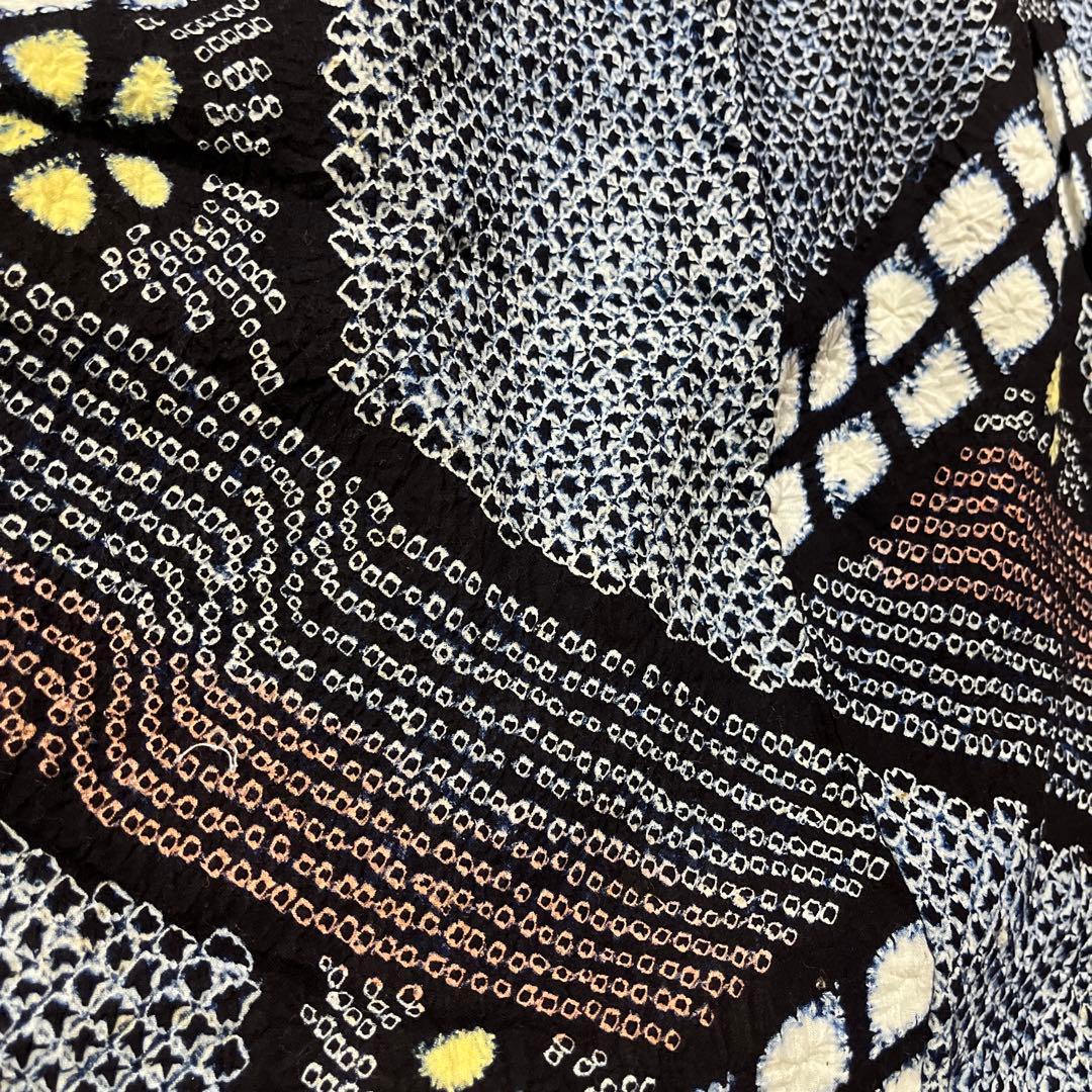 2 9 絞り浴衣　リメイク用　まとめて