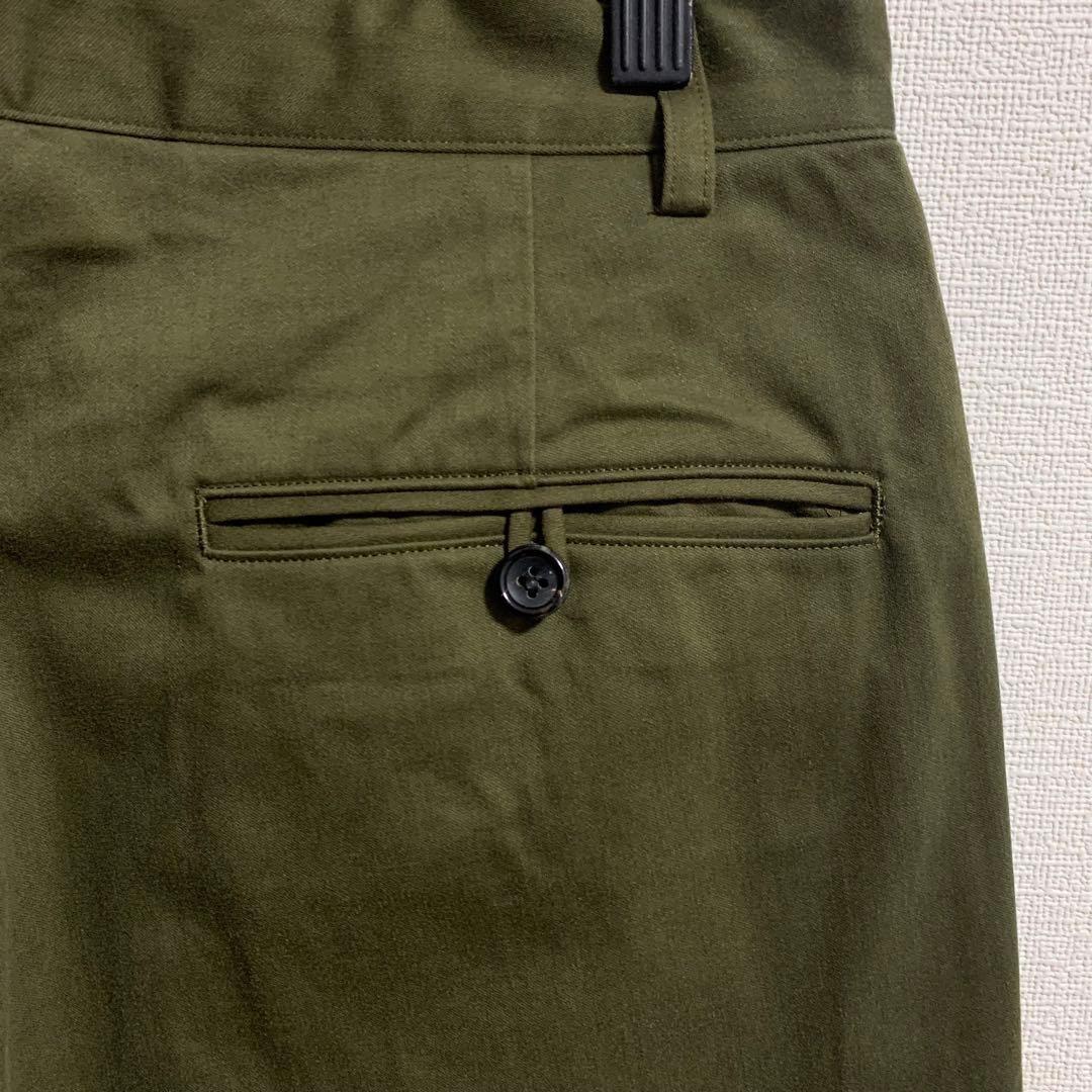 A.PRESSE Chino Trousers チノトラウザーズ Olive 2