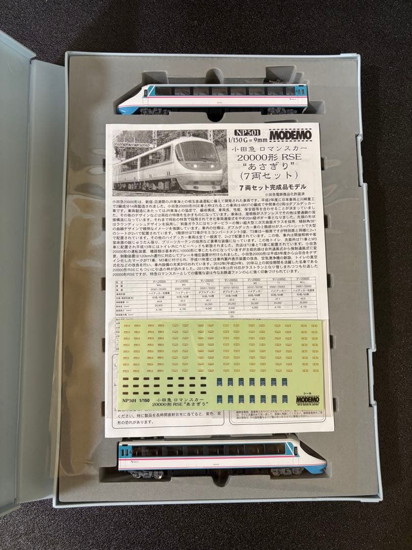 MODEMO ロマンスカー 20000系 RSE 7両セット