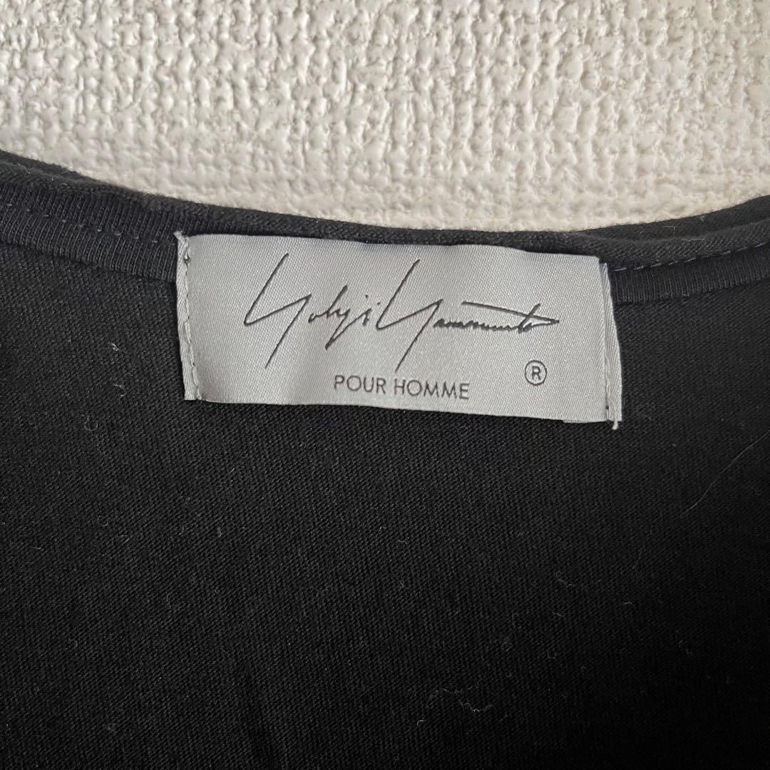 ヨウジヤマモトプールオム 切りっぱなし タンクトップ メンズ