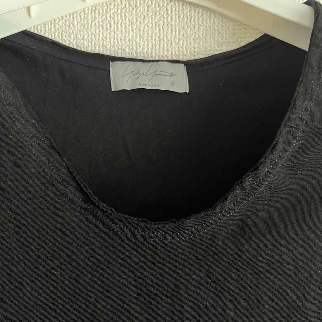 ヨウジヤマモトプールオム 切りっぱなし タンクトップ メンズ