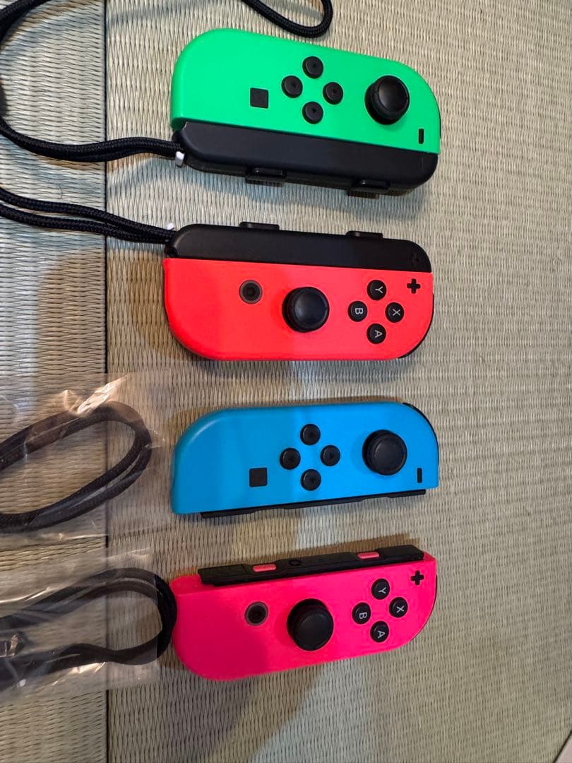 Nintendo Switch 本体 箱あり 付属品完備 ジョイコン4つ