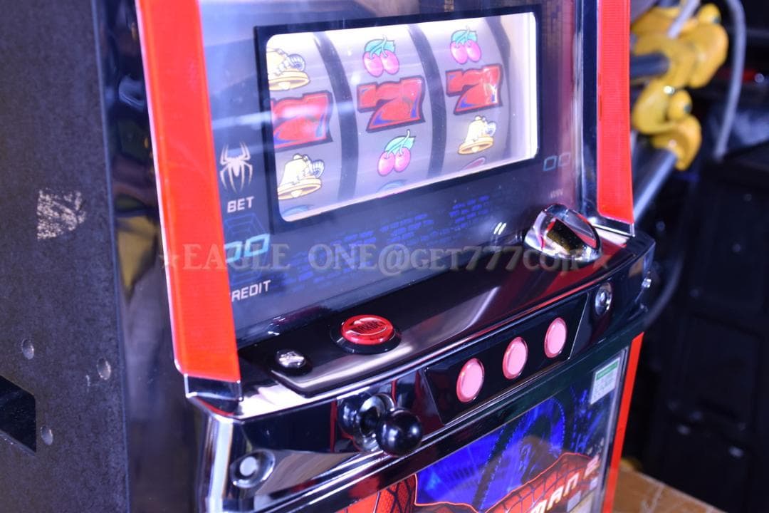 入手困難】☆スパイダーマン2G☆サミー☆名機☆5号機☆ジャンク☆