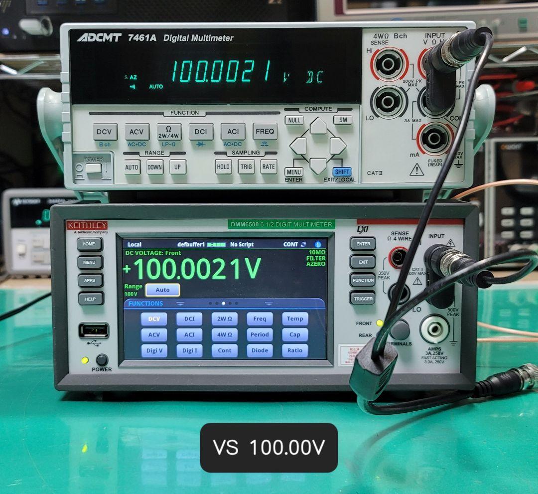 ADCMT 7461A 6.5桁 DIGITAL MULTIMETER - メルカリ