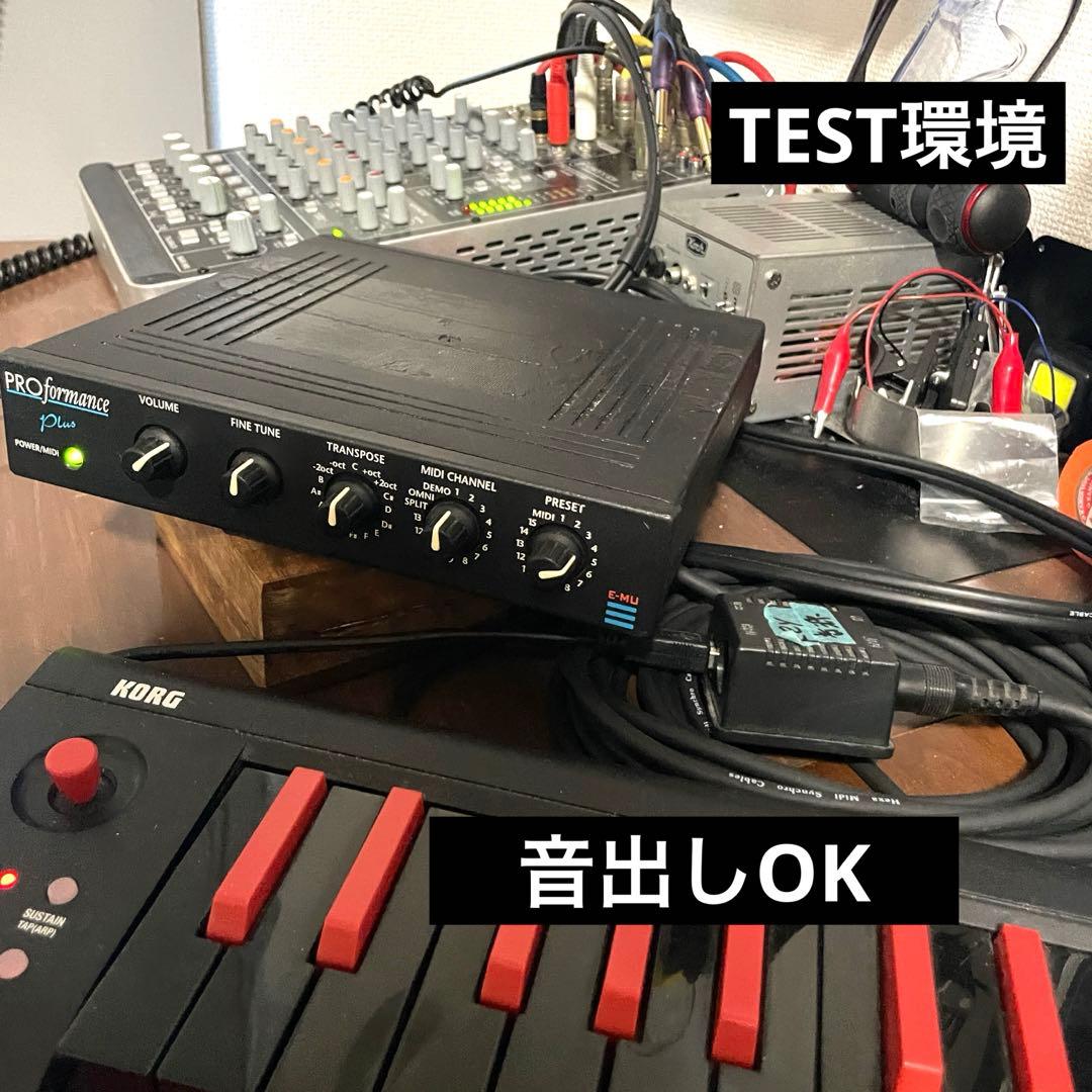 希少】E-MU USA製 PROFORMANCE MIDI音源 94年 動作品