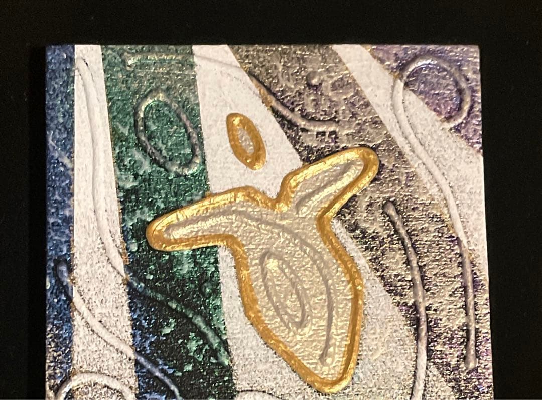 中古絵画アート⭐︎アンディ・レイキ \"大天使ミカエル\" 奇跡を呼ぶ天使の絵 成功