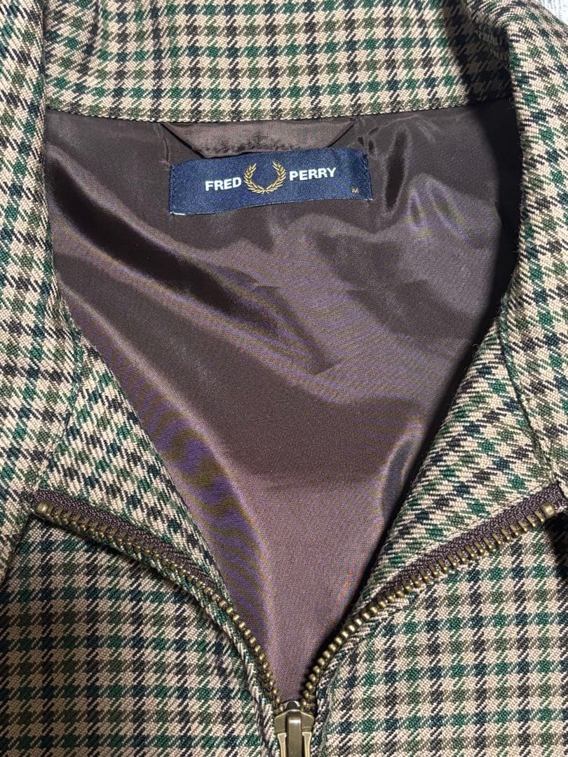 FRED PERRY ハリントンジャケット　Mサイズ