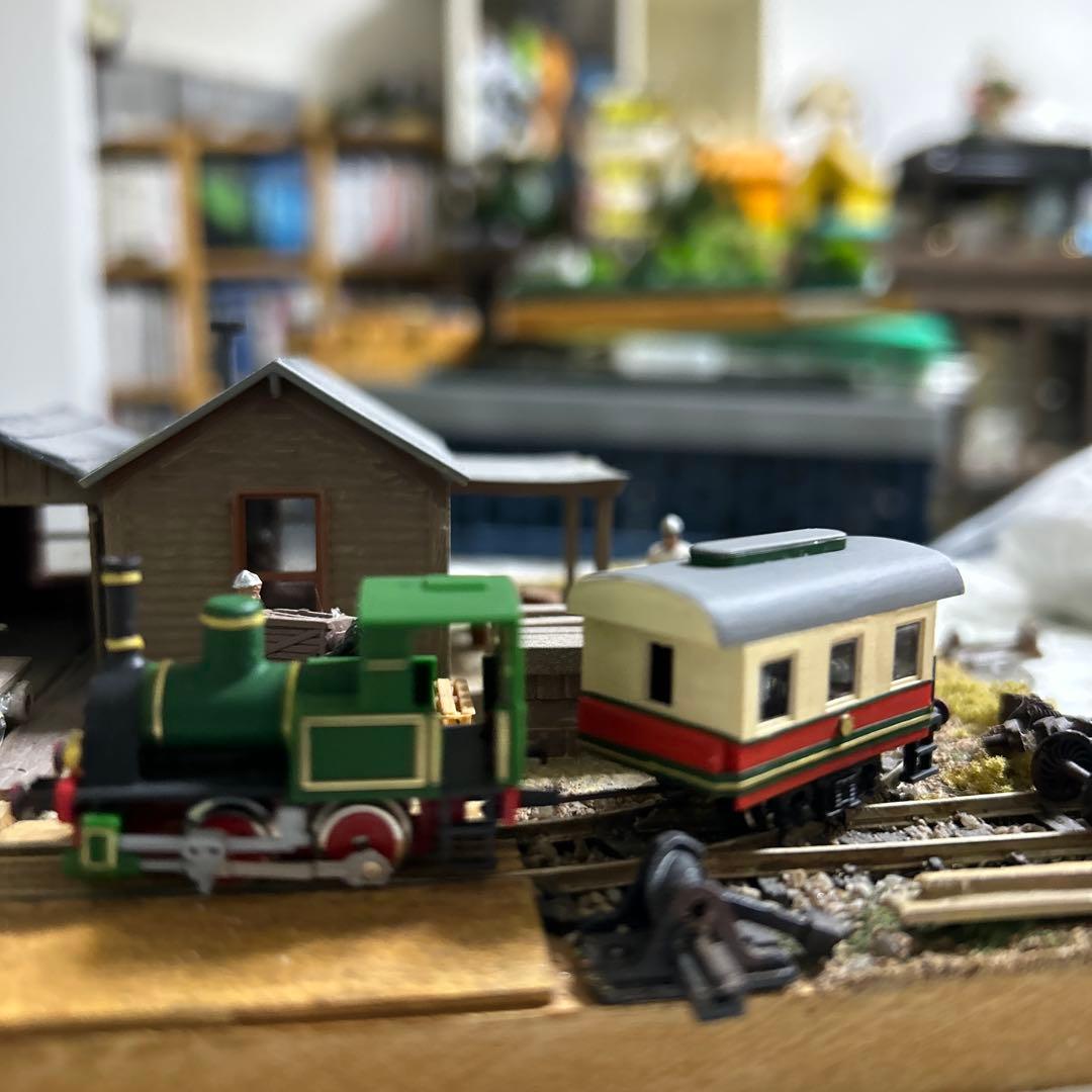 Nゲージ 鉄道模型 極小ジオラマ・レイアウト